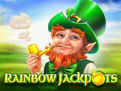 Rainbow Jackpots Slot Red Tiger Logo